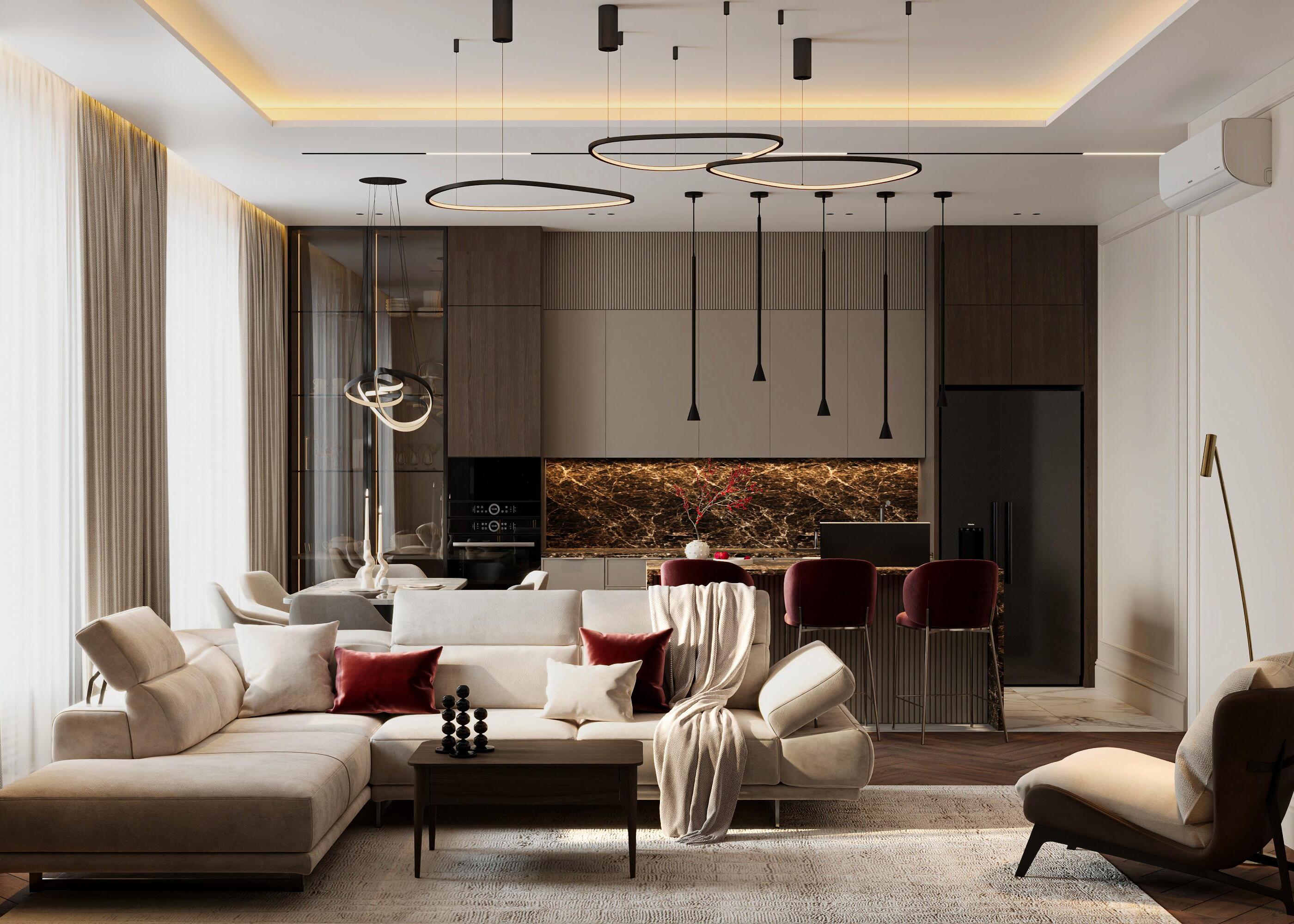 Cовременный интерьер для спокойной и осознанной повседневной жизни